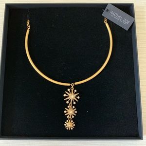 Rachel Zoe • Gold Crystal Necklace